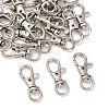 Alloy Swivel Lobster Claw Clasps E547Y-4