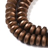 Electroplated Synthetic Non-magnetic Hematite Beads Strands G-E618-08D-3
