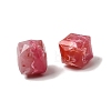 Opaque Acrylic Imitation Gemstone Beads OACR-G061-03E-2