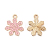 Christmas Light Gold Tone Alloy Enamel Pendants FIND-C031-01KCG-02-1