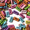Opaque Acrylic Beads MACR-K363-02-1