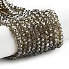 Electroplate Transparent Glass Beads Strands LS-EGLA-A035-T3mm-A16-1