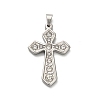 304 Stainless Steel Charms with Rhinestone STAS-Q343-16P-1