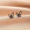 Stainless Steel Small Animal Stud Earrings for Women PW-WG87B69-20-1
