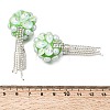 Handmade Polymer Clay Rhinestone Beads CLAY-Z006-02C-3