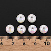 Opaque Acrylic Beads X-MACR-S370-D8mm-01-7