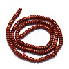 Natural Red Jasper Beads Strands G-K245-B10-01-2