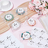 240Pcs OPP Cellophane Self Adhesive Bags OPC-SP0001-04-4