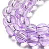 Dyed & Heated Synthetic Quartz Beads Strands G-P502-01A-03-4