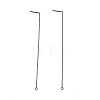 304 Stainless Steel Stud Earring Finding STAS-E161-06EB-1