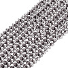 1 Yard 12-Row Resin Spike Stud Cone Flatback Punk Rock Trim Mesh Bead Craft FIND-TA0006-73A-3