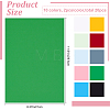 20Pcs 10 Colors Cardboard Paper Card DIY-CP0008-38-2