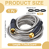 201 Stainless Steel & Aluminum Garden Hose Pipe AJEW-WH0696-686B-3