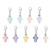 9Pcs Glass Pendant Decorations X1-HJEW-JM03929-02-2