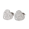 Non-Tarnish 304 Stainless Steel Stud Earring Findings LS-STAS-I183-02B-P-2
