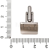 Square 201 Stainless Steel Swank Cuff Links SA-CBAE2BD-01P-A-3