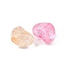 Transparent Crackle Acrylic Beads MACR-K361-34-2