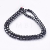 Magnetic Synthetic Hematite Beads Strands G-Q235-2