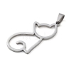 304 Stainless Steel Pendants STAS-I327-02P-02-2
