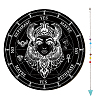 1Pc Chakra Gemstones Dowsing Pendulum Pendants FIND-CN0001-15A-1