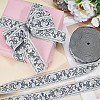 Ethnic Style Embroidery Polycotton Ribbons OCOR-WH0066-87-6