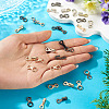 18Pcs 3 Colors Alloy Adjustable Jean Hook and Eye Hook FIND-TA0010-76-7