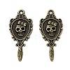 Tibetan Style Alloy Pendants FIND-C043-015AB-1