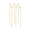Ion Plating(IP) 304 Stainless Steel Eye Pins STAS-G075-17G-05-1