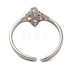 304 Stainless Steel Cuff Ring RJEW-F136-03P-3