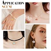 28pcs 7 colors Alloy Enamel Pendants ENAM-SC0002-45-6
