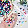 300Pcs 10 Colors Opaque Acrylic Beads SACR-SP0001-53A-3