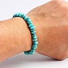 Turquoise Bracelet with Elastic Rope Bracelet DZ7554-32-1
