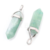 Natural Fluorite Double Terminated Pointed Pendants G-F295-05O-2