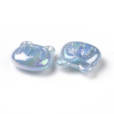 Opaque Acrylic Beads OACR-A010-07C-1