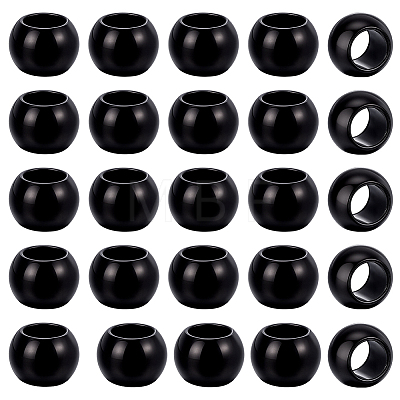 25Pcs 304 Stainless Steel European Beads OPDL-PH0001-06A-1