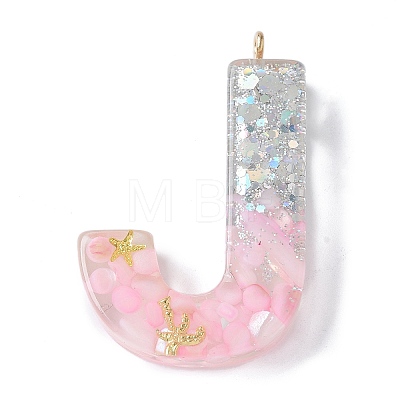 Resin Pendants RESI-B029-01P-J-1