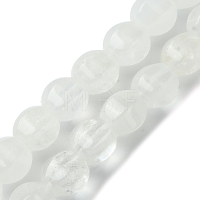 Natural White Jade Beads Strands G-H023-A18-01-1