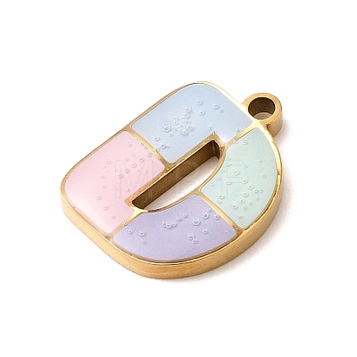 304 Stainless Steel Pendants STAS-K297-09D-G-1