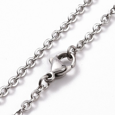 Pride Style 201 Stainless Steel Pendant Necklaces NJEW-F288-04C-P-1