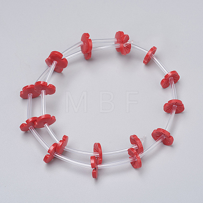 Synthetic Coral Beads Strands CORA-D032-03B-05-1