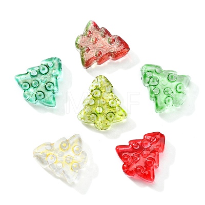 100Pcs Transparent Glass Beads GLAA-CJ0002-25-1