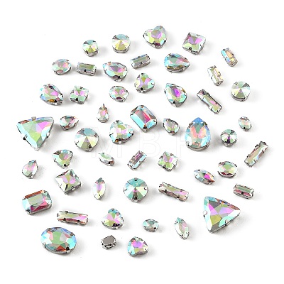 Glass Rhinestone Sew on Rhinestone RB-CBA33FD-01P-03-1