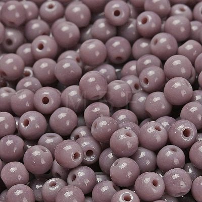 Opaque Colours Glass Seed Beads SEED-C001-02B-04-1