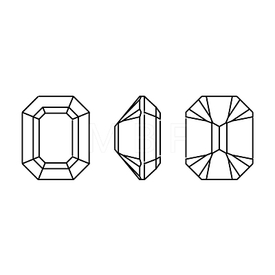 Preciosa® MAXIMA Crystal Fancy Stones X-PRC-FD12-90300-1