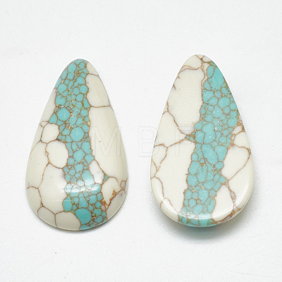 Synthetic Turquoise Cabochons TURQ-S290-51A-01-1