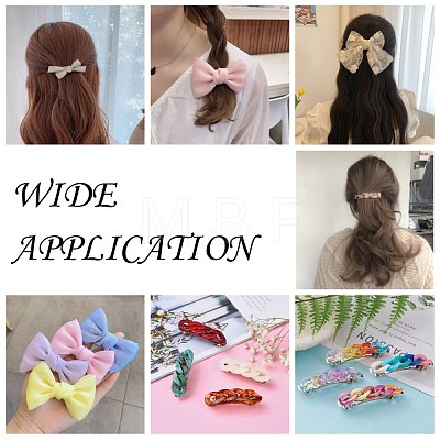 Iron Hair Barrette Findings IFIN-S289-59mm-1