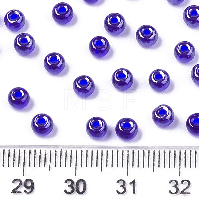 Transparent Glass Beads SEED-S040-08A-04-1