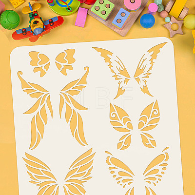 PET Hollow Out Drawing Painting Stencils DIY-WH0391-0045-1