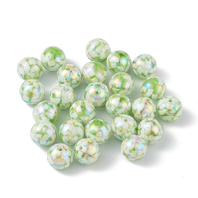 Opaque Acrylic Beads MACR-K330-22-1