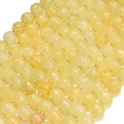 Dyed Imitation Jade Glass Beads Strands GL-Z001-02A-14-1